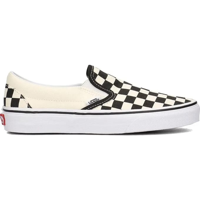 Vans Checkerboard Classic Slip-On Sneaker - Black / Off White