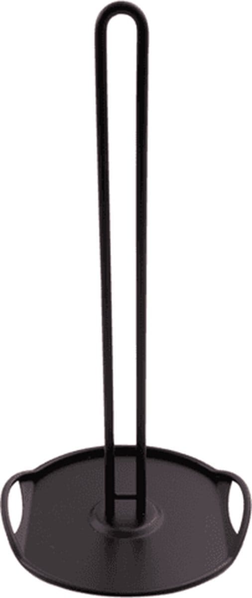Point Virgule wire keukenrolhouder mat zwart h30cm