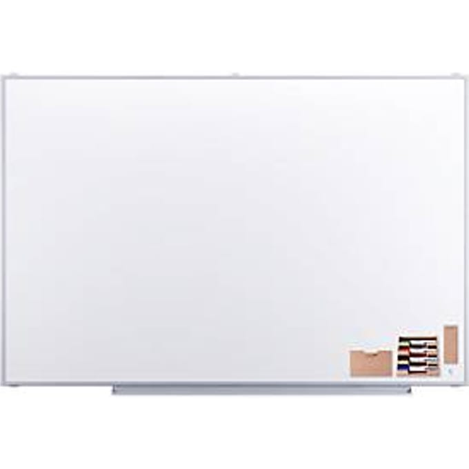 Legamaster PROFESSIONAL-whiteboard, hoogte 1200 mm, breedte 1800 mm, met uitgebreide accessoires