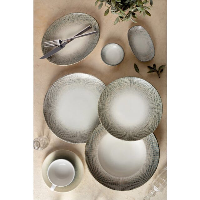 Bonna Dinerbord - Sway - Porselein - 27 cm - set van 6