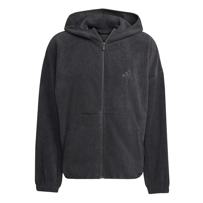 Sweater met volledige rits adidas Future Icons Logo Low Pile