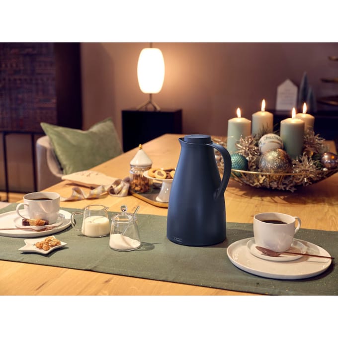 Leifheit Harmonic thermoskan - 1 liter - donkerblauw
