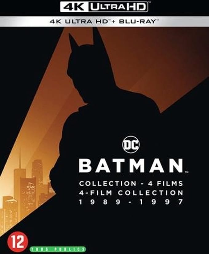 Batman 1-4 collection (4K Ultra HD Blu-ray)