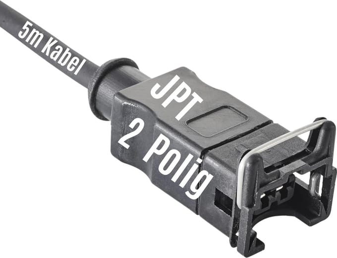 Connector, 2-polig, Tyco JPT, LED