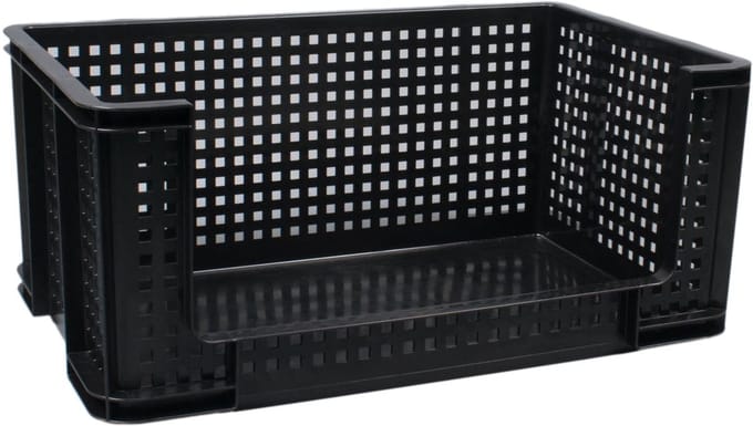 Really Useful Box opbergmand 64 liter | zwart