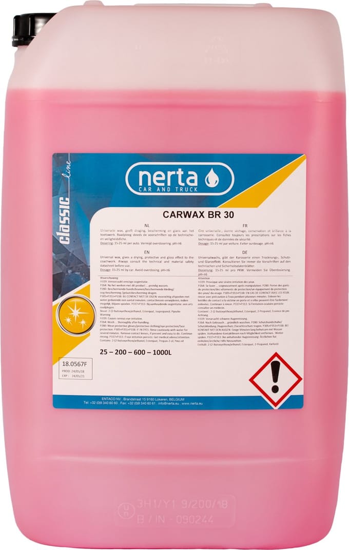 Nerta Carwax BR 30 - auto wax - 5 liter