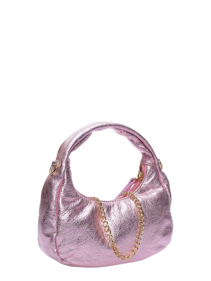 Anna Luchini Rose Rundleer Tas