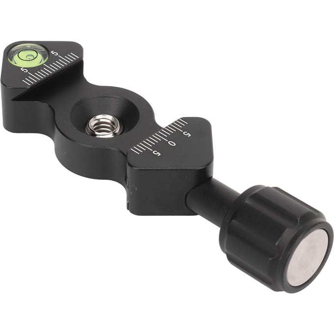 FC 25 Visgraat Snelkoppelingsplaat Breedte Verstelbaar Aluminiumlegering Universele Camera Klemplaat Klem gray