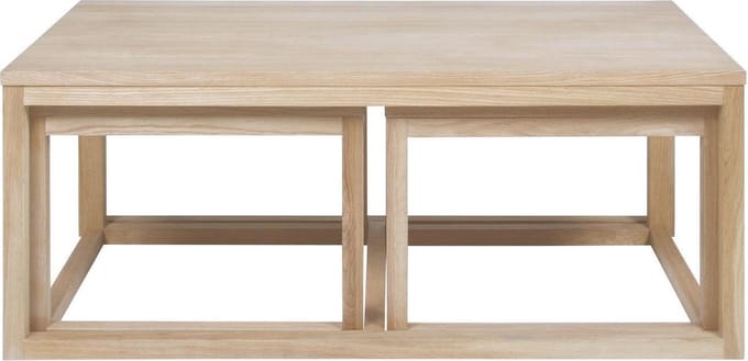 Giga Living Salontafel Elvik - Naturel - 120x60x50cm