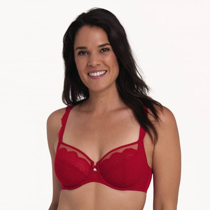 Rosa Faia Selma Beugel BH Red Rood 90 B