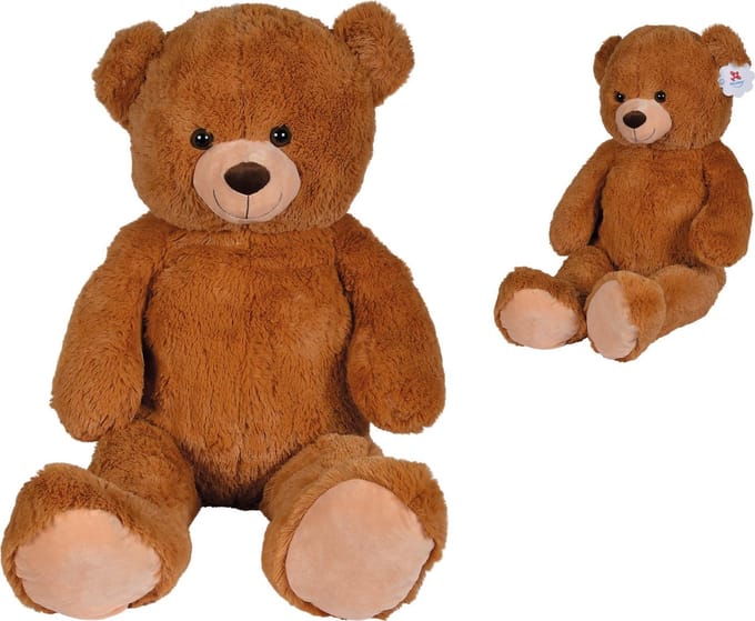 Nicotoy Beer - 82 cm  - Pluche - Bruin - Alle leeftijden - Knuffel
