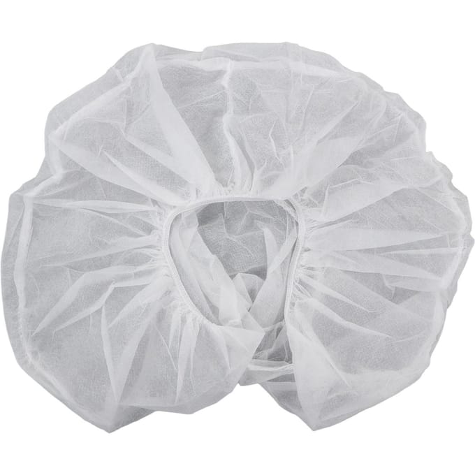 50 Stuks Wegwerp Gezichtskussenhoezen Non-woven Kussensloop voor U-vormig Massagekussen Professioneel white
