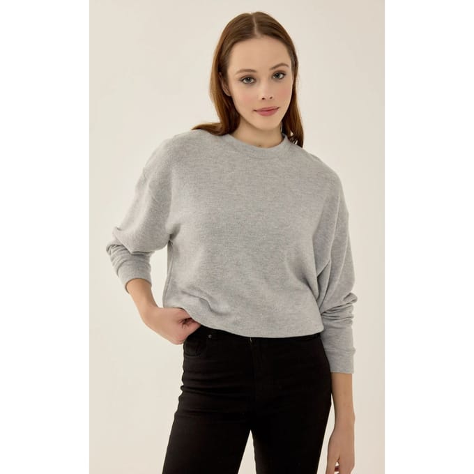 Ontspannen Pasvorm Basis Sweater
