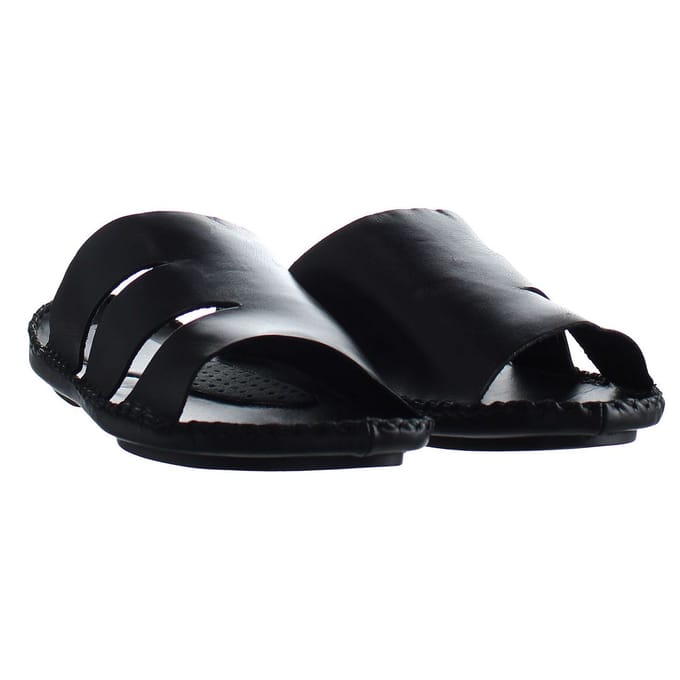 Hush Puppies Bellerin Morocco Heren Zwarte Sliders