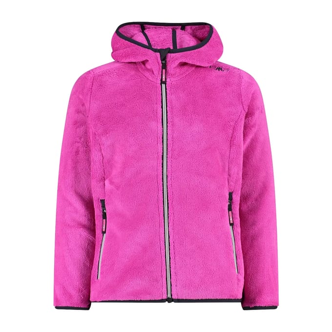 Kinder fleece met capuchon CMP