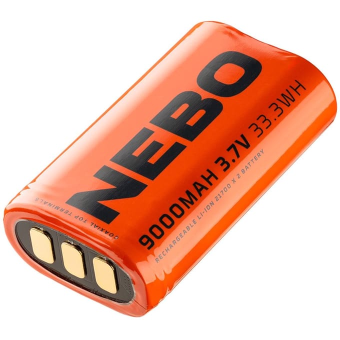 Nebo 2x21700 9000 mah 3,7v 06 accu