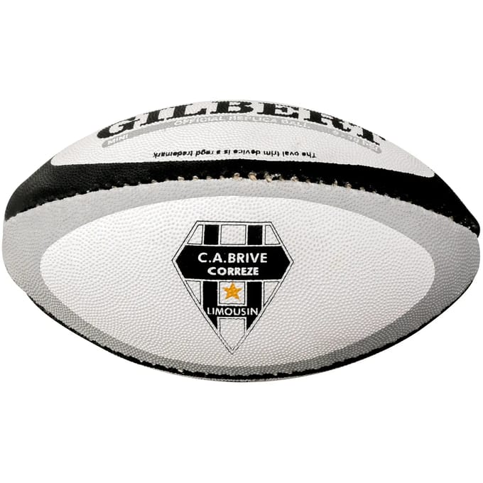 Mini rugbybal Gilbert CA Brive (maat 1)