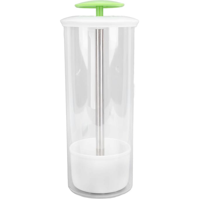Herb Saver Box Antislip Bodem Groente Vershouder Ruimtebesparend Vanille Bewaarcontainer white