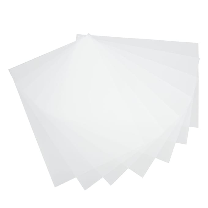Inbindkaft Duurzaam 50 vel Transparant PVC Uitstekende afwerking A4 Inbindfolie voor inbinden white