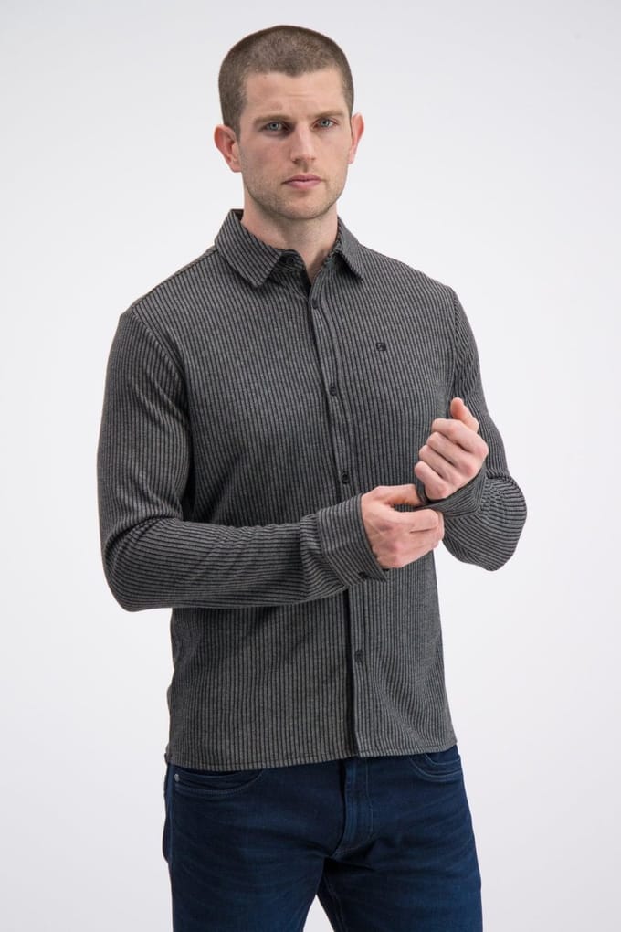 Gabbiano Overhemd Bran 336237 5000 Night Shade Mannen Maat - M