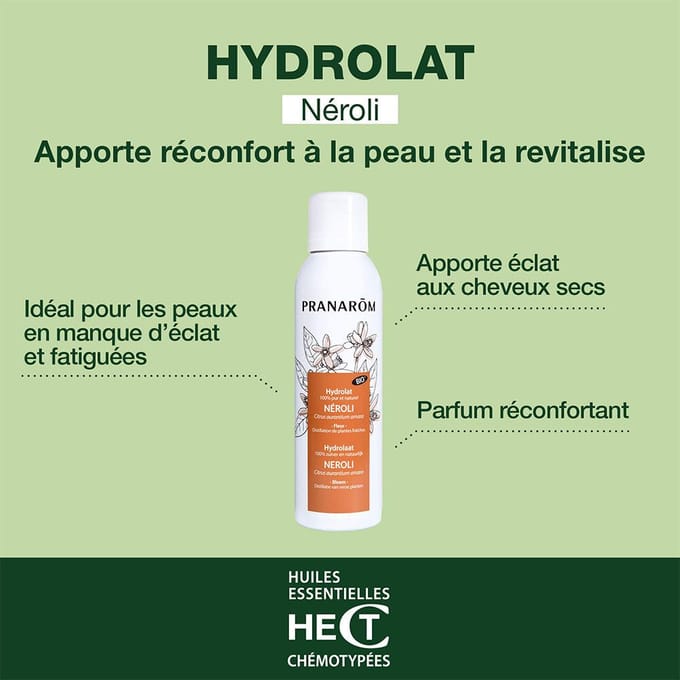 Pranarom - Neroli hydrolaat - Bio - 150 ml