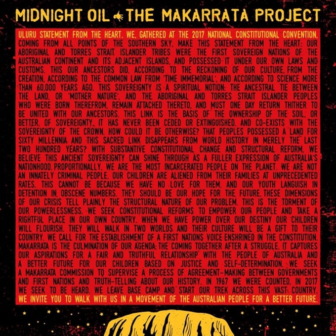 The Makarrata Project - Midnight Oil