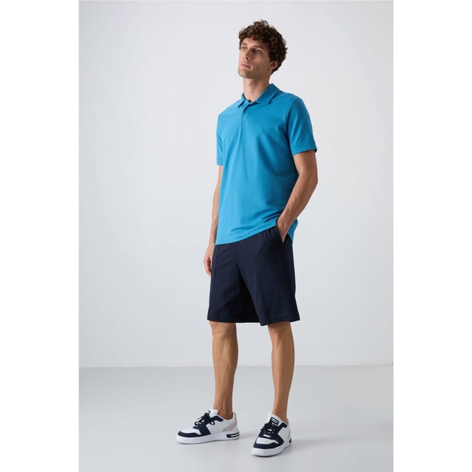Heren Gebreide Sweatshorts