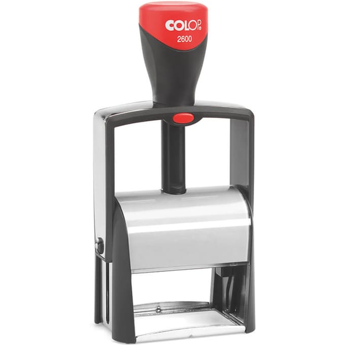 Tekststempel colop heavy duty 2600 classic line Personaliseerbaar