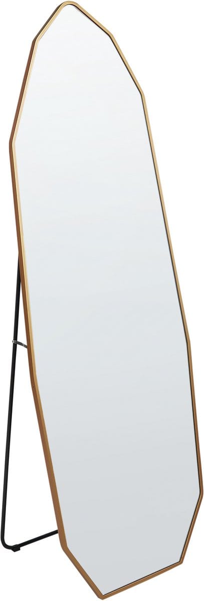 TARTAS - Staande spiegel - Goud - 49 x 165 cm - Aluminium