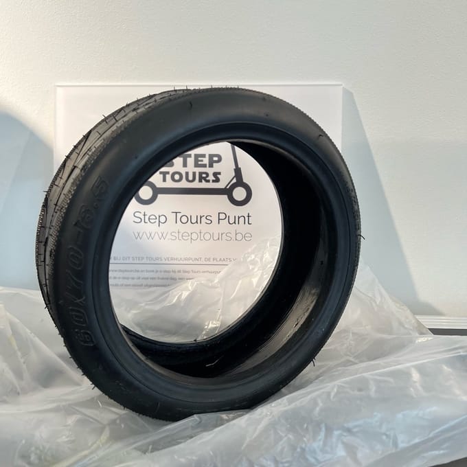 10 inch e-step anti-lek band met 'puncture gel' past op SEGWAY-NINEBOT MAX G30 by Step Tours