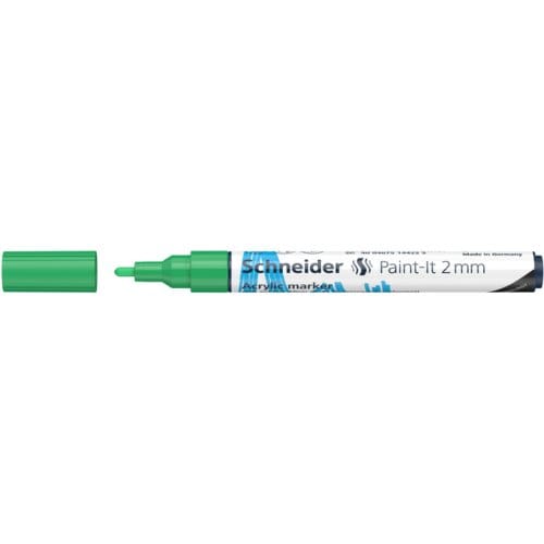 Schneider acrylmarker - Paint-It 310 - lijnbreedte 2mm - groen - S-120104