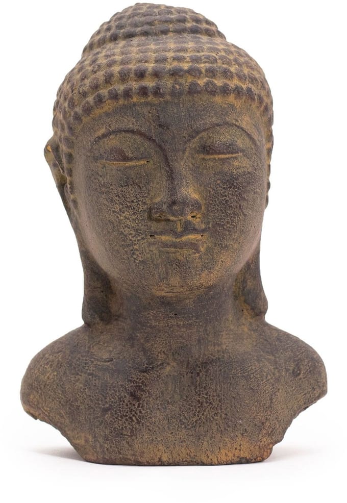Tranquility Boeddha Hoofd - Grijs