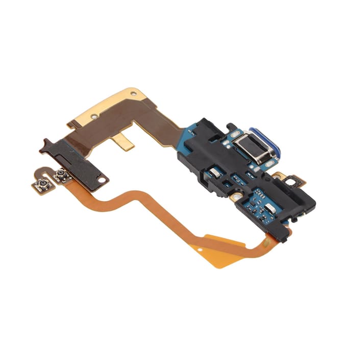 USB Oplaadpoort Connector Flex Kabel PCB Board Vervanging voor LG G7 ThinQ Europese Versie black