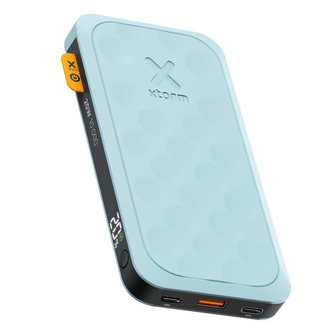 Xtorm Power Bank USB-C PD 20W 10.000mAh/2xUSB-C Blue - 10000 mAh