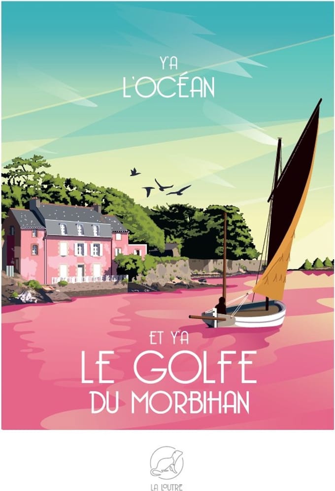 La Loutre puzzel 1000 stukjes Golfe du Morbihan oceaan.