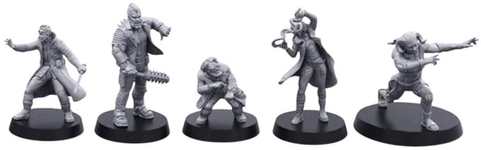 Shadowrun: Controlled Chaos Miniatures - RPG Miniaturen - Catalyst Game Labs