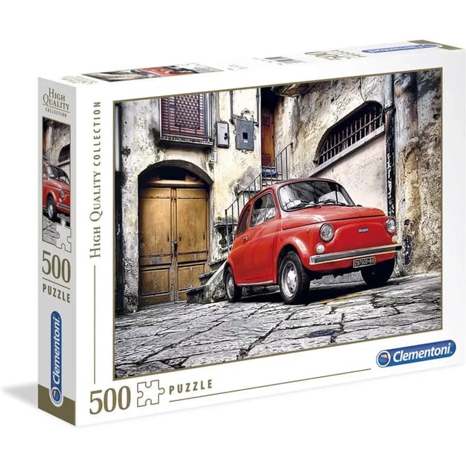 Clementoni - Puzzel - 500 Stukjes - Italiaanse Oldtimer - High Quality Collection - Vanaf 10 jaar