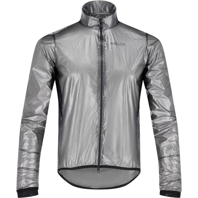BIORACER Rainy - Fietsjack Winter/Herfst - Unisex - Zwart - Winddicht & Waterdicht - Maat M