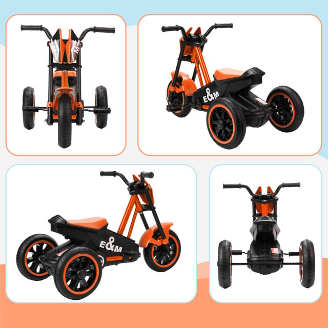 4goodz Driewieler loopfiets met pedaal voor kinderen 18–36 maanden -