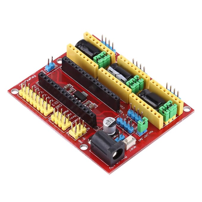 CNC Graveermachine Shield A4988 Driver Nano 3.0 Board met USB-kabel 3D Printer Kit gray