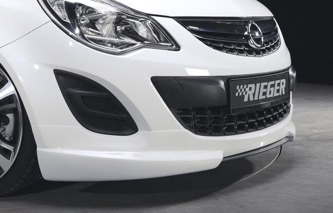 RIEGER - PERFORMANCE FRONT LIP - OPEL CORSA D - PRIMER