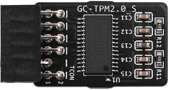 Allecto 2.0-module - Encryptiebeveiligingsmodule - 12-pins - Zwart - Geschikt voor moederborden - Windows 10 en hoger - TPM2