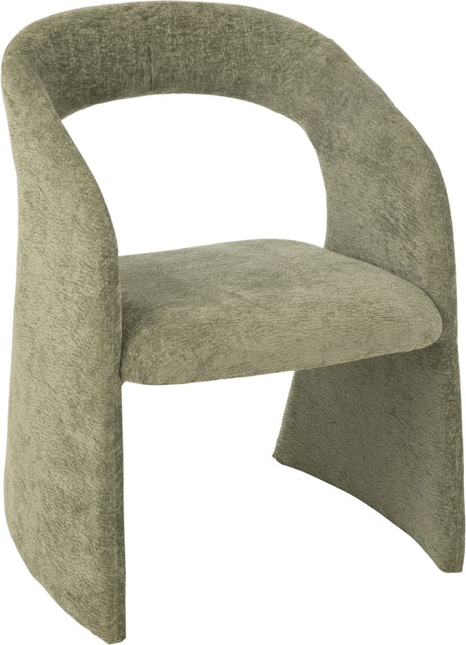 J-Line stoel Anise - textiel - muntgroen