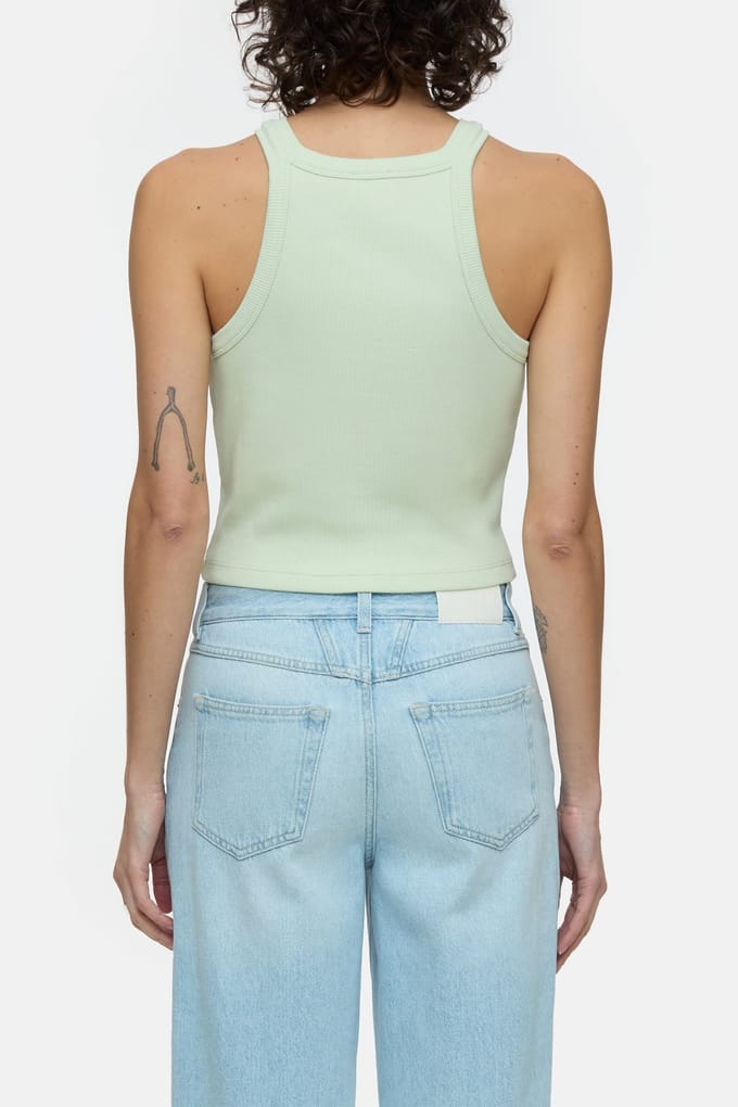 Closed Racer Top T-shirts Limonatta Größe: L | Tanktops Outlet | Damen