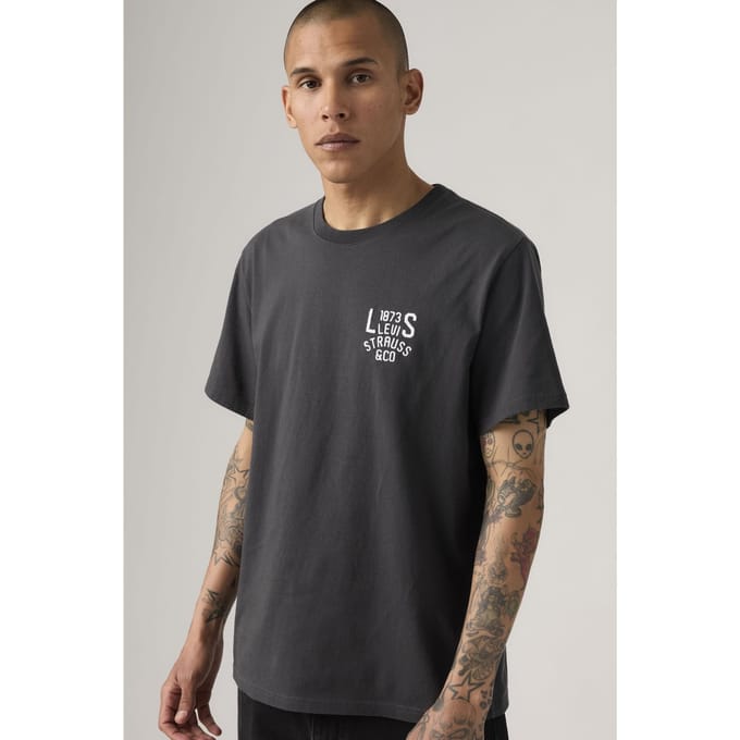 Levi's Relaxed Fit Graphic T-shirt Black Taglia: S | Magliette basic Outlet | Uomo | Nero
