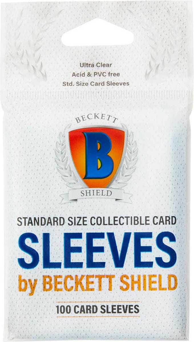Beckett Shield Standard Card Sleeves (100 Sleeves)