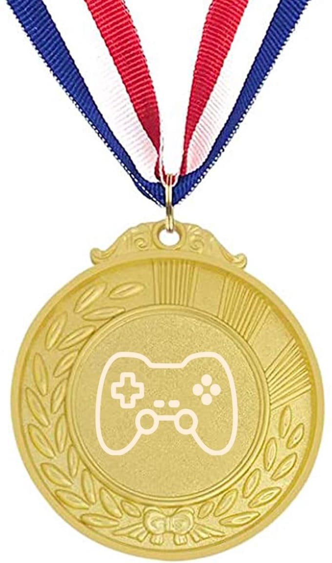 Akyol - controller medaille goudkleuring - Gamer - de echte gamers - game on