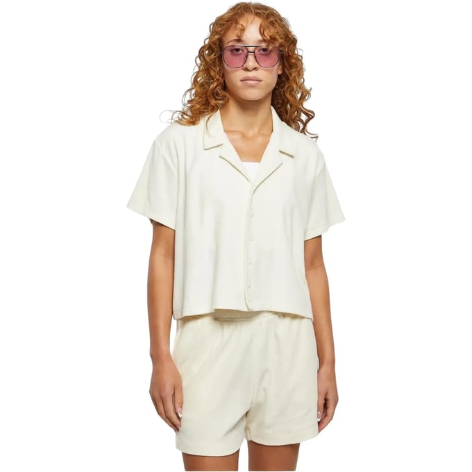 Urban Classics - Towel Resort Blouse - XL - Wit