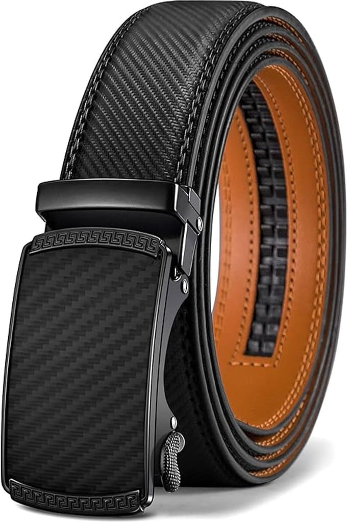 Herenriem, automatische herenriem, breedte 35 mm, verstelbare maat