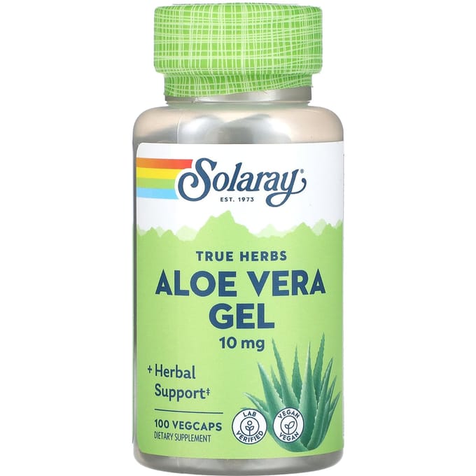 Aloë Vera Gel Concentraat, 100 Veggie Capsules